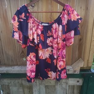 Flowy floral top